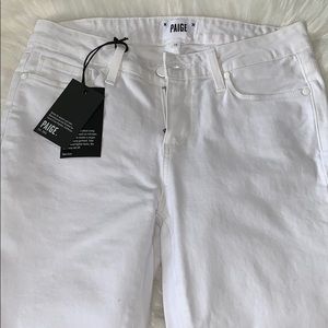 Vertigo crop white jeans